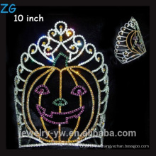 Colored Rhinestone Holiday Webant Halloween Crown